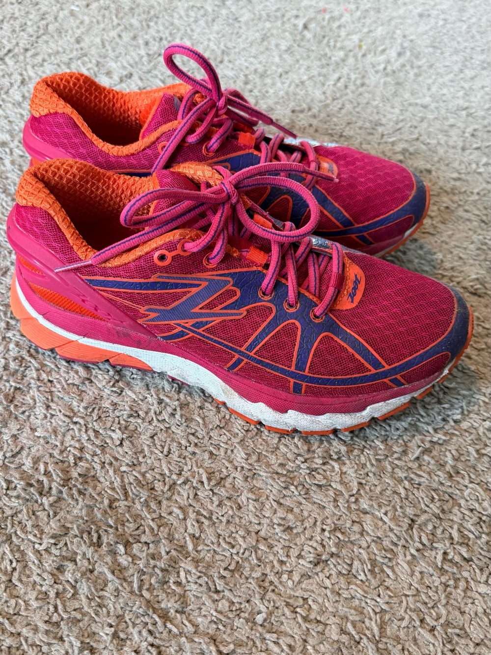 Zoot Women's Hot Pink & Orange Running Shoes